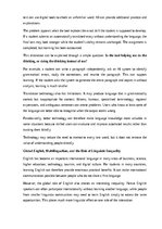 Essays 'Learning foreign languages in a global world', 7.