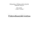 Research Papers 'Elektrodinamiskā sistēma', 1.