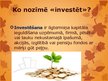 Presentations 'Investīcijas', 2.