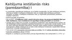 Presentations 'Neatļauta darbība, vaina un neuzmanība civiltiesiskajā atbildībā', 14.