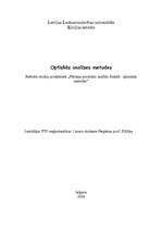 Research Papers 'Optiskās analīzes metodes', 1.