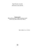 Research Papers 'Miltona Frīdmena (1912.-2005.) monetārisma teorija', 1.