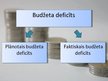 Presentations 'Budžeta deficīts', 4.