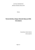 Research Papers 'Sarunvalodas, slenga elementi ziņu portālu virsrakstos', 1.