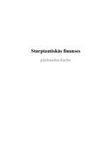 Research Papers 'Starptautiskās finanses', 1.