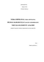 Research Papers 'Veras Hitilovas filmas "Margrietiņas" vizuālo elementu analīze', 1.