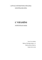 Research Papers 'C vitamīns', 1.