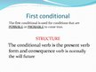 Presentations 'Conditionals', 4.