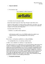 Research Papers 'AirBaltic uzņēmuma pētījums', 5.