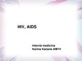 Presentations 'HIV, AIDS', 1.