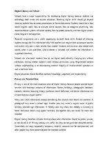 Essays 'The importance of digital literacy', 5.