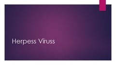 Presentations 'Herpess vīruss', 1.