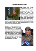 Summaries, Notes 'Kubas politiskā iekārta', 3.