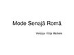 Presentations 'Mode Senajā Romā', 1.