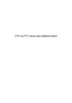 Research Papers 'LTV1 un TV3 vakara ziņu raidījumu analīze', 1.