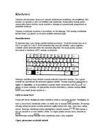 Summaries, Notes 'Peles un klaviatūras', 1.