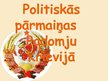 Presentations 'Politiskās pārmaiņas Padomju Krievijā', 1.