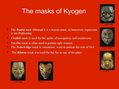 Presentations 'Japanese Theatre. Noh and Kyogen', 7.