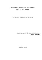 Research Papers 'Jaunatnes kultūras tendences 60.-70.gados', 1.