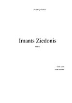 Research Papers 'Imants Ziedonis', 1.