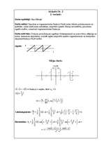Summaries, Notes 'Iepazīšanās ar periodisku signālu izvērsi trigonometrisku funkciju Furjē rindā', 2.
