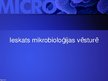 Presentations 'Mikrobioloģija', 7.