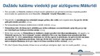 Presentations 'Islāma eshatoloģija Kalāma skolās', 17.