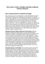 Summaries, Notes 'Skitu vēsture, kultūra, mitoloģija, sabiedrība un kultūras mantojums', 1.