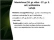 Presentations 'Manierisms Latvijā', 4.