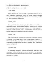 Practice Reports 'PEDAGOĢISKĀ PROCESA VĒROJUMU PRAKSE pirmsskolā un sākumsskolā', 5.