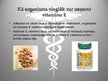 Presentations 'E vitamīns un minerālviela selēns', 9.