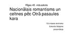 Presentations 'Nacionālais romantisms un celtnes pēc Otrā pasaules kara', 1.