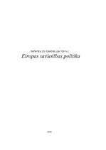 Research Papers 'Eiropas Savienības politika', 1.