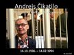 Presentations 'Andrejs Čikatilo. Juridiskā psiholoģija', 1.