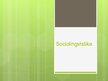 Presentations 'Sociolingvistika', 1.