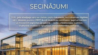 Presentations 'Energoefektīva projektēšana un digitālā transformācija', 12.
