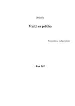 Research Papers 'Mediji un politika', 1.