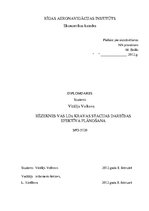 Term Papers 'Эффективное планирование деятельности грузовой станции Резекне VAS LDz', 1.