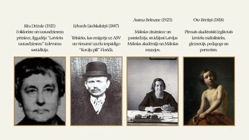 Presentations 'Valodas kultūras izorstne un izpausme. Mana novada (Gulbenes) kultūrvēsturiskais', 9.