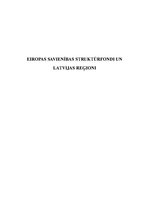 Research Papers 'Eiropas Savienības struktūrfondi un Latvijas reģioni', 1.