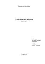 Research Papers 'Profesionālais poligons', 1.