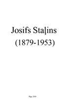 Research Papers 'Josifs Staļins', 1.