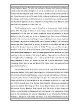 Essays 'Analysis of the Russo-Georgian War', 3.
