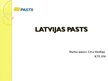 Presentations 'VAS "Latvijas Pasts" SVID analīze', 1.
