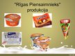 Presentations 'SIA "Rīgas piensaimnieks" tirgus izpēte', 5.