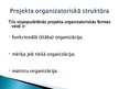Presentations 'Projektu organizatoriskā struktūra', 3.
