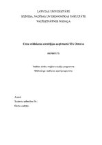 Research Papers 'Cenu veidošanas stratēģijas uzņēmumā SIA "Omniva"', 1.