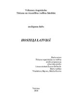 Research Papers 'Hosteļi Latvijā', 1.
