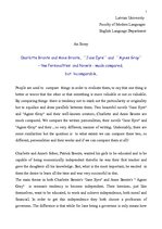 Essays 'Charlotte Bronte and Anne Bronte', 1.