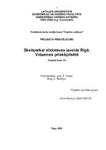 Research Papers 'Skeitparka/slidotavas izveide Rīgā, Vidzemes priekšpilsētā', 1.